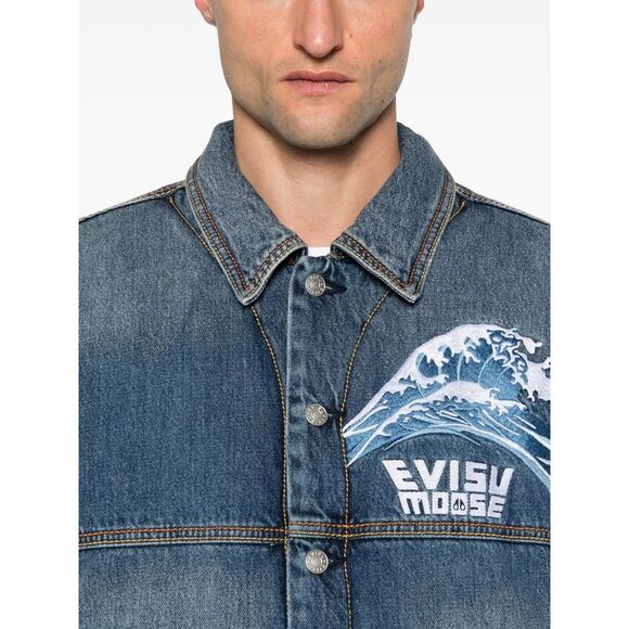 Moose Knuckles Blue Jackets - Denim Jackets Men